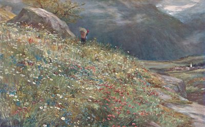 An Alpine Meadow by John MacWhirter