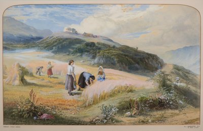 Harvest Field, Arran by John MacWhirter