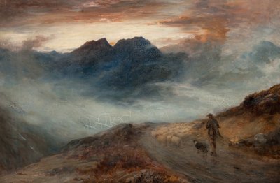 Mist on the Mountains by John MacWhirter