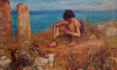The Goatherd by John Macallan Swan