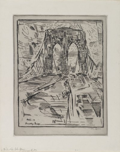 Brooklyn Bridge by John Marin