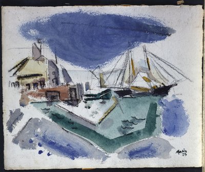 Harbor Scene by John Marin