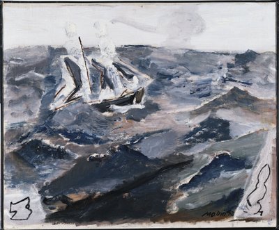 Sea and Boat by John Marin