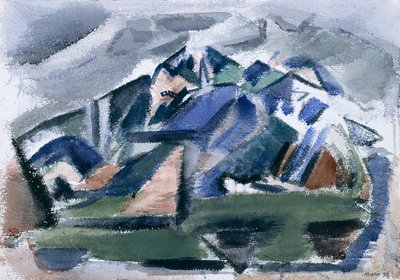 The Mountain, Taos, New Mexico by John Marin