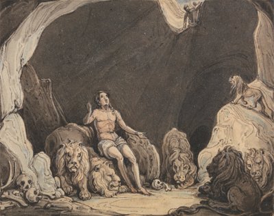 Daniel in the Den of Lions by John Martin