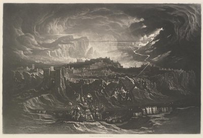 Fall of the Walls of Jericho by John Martin