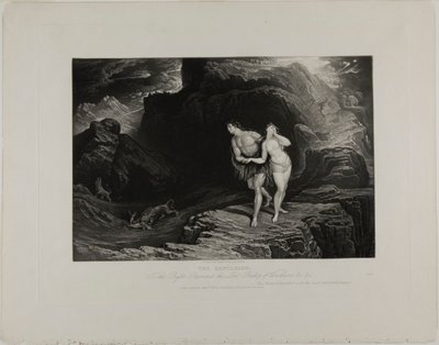 The Expulsion, from Illustrations of the Bible by John Martin
