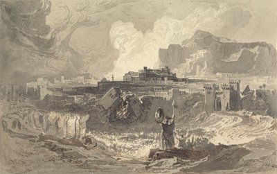 The Walls of Jericho by John Martin
