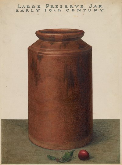 Preserve Jar, c. 1936 by John Matulis