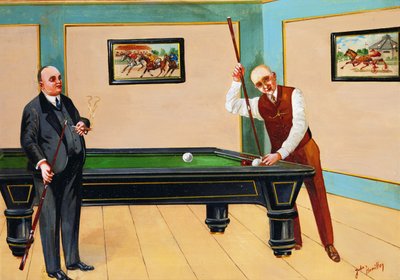 The Billards Match by John McLure Hamilton