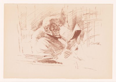 Portrait of Mr. Gladstone by John Mc Lure Hamilton