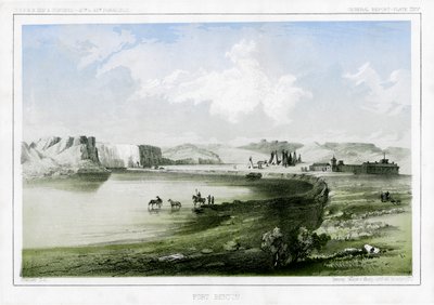 Fort Benton, Montana, USA, 1856 by John Mix Stanley