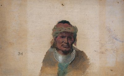 Unidentified Indian Man by John Mix Stanley