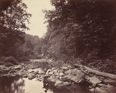 The Wissahickon Creek near Philadelphia by John Moran