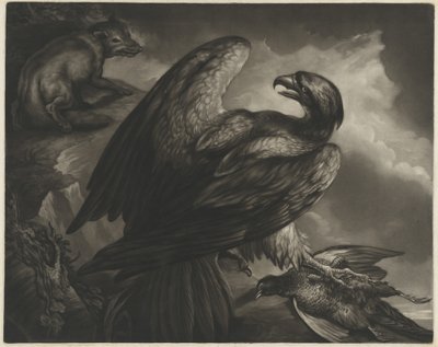 Eagle and Fox by John Murphy after James Northcote