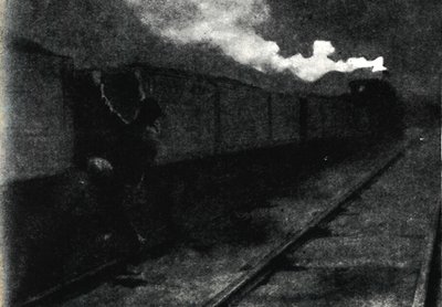 Escape by Train, November 1899 by John Nash