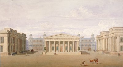Trafalgar Square, Westminster, London, 1828 by John Nash