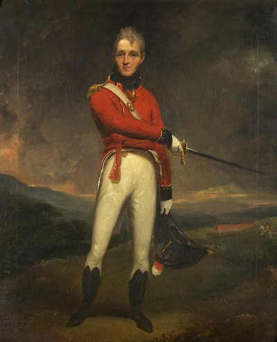 Lieutenant John Burge by John Opie