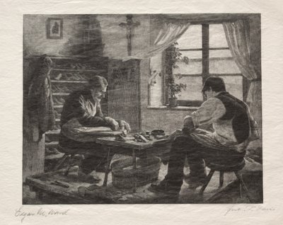 The Cobblers, 1887 by John Parker Davis
