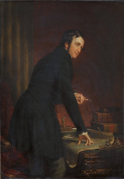 Philip Henry Stanhope, 5th Earl Stanhope by John Partridge