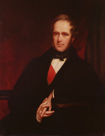 Portrait of Henry John Temple, 1844-45 by John Partridge