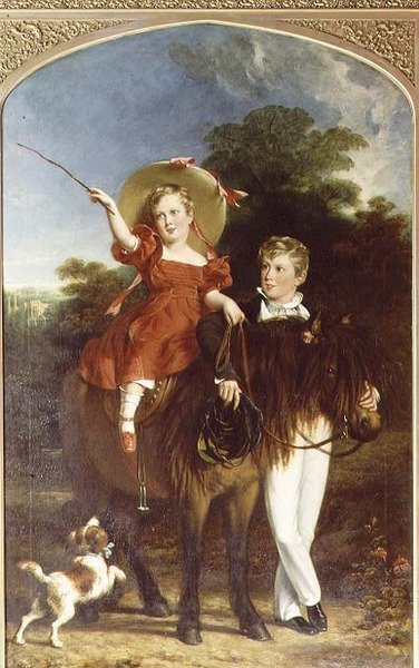 The Petre Family (detail) by John Partridge