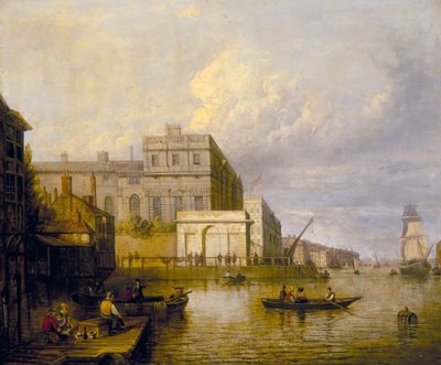 Greenwich Hospital from the River by John Paul