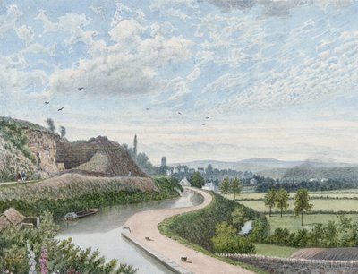 The Glamorganshire Canal at Ynysangharad by John Petherick