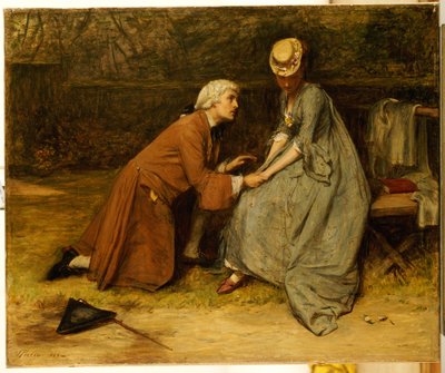 The Proposal by John Pettie