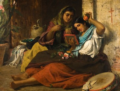 A Rose in Her Hair by John Phillip