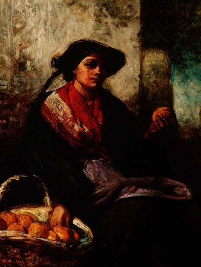 The Orange Seller by John Phillip