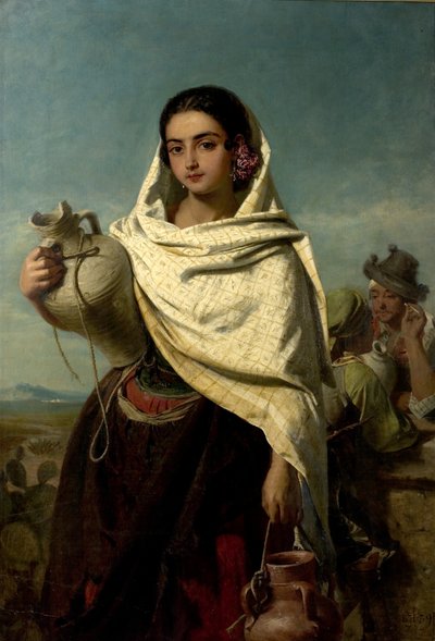 Water-Carrier of Seville, 1859 by John Phillip