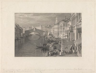 The Rialto, Venice by John Pye