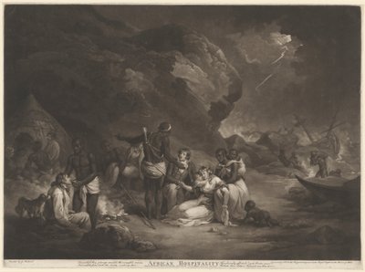African Hospitality, 1791 by John Raphael Smith
