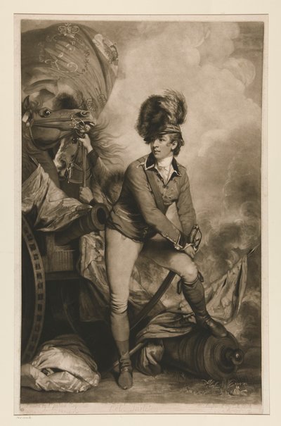 Sir Bennastre Tarleton, 1754-1883 by John Raphael Smith