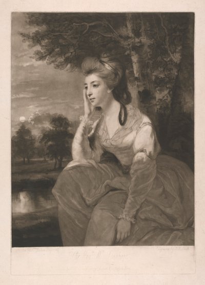 Hon. Mrs. Stanhope by John Raphael Smith