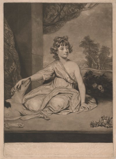 Lady Catherine Powlet by John Raphael Smith