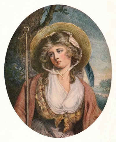 The Shepherdess by John Raphael Smith
