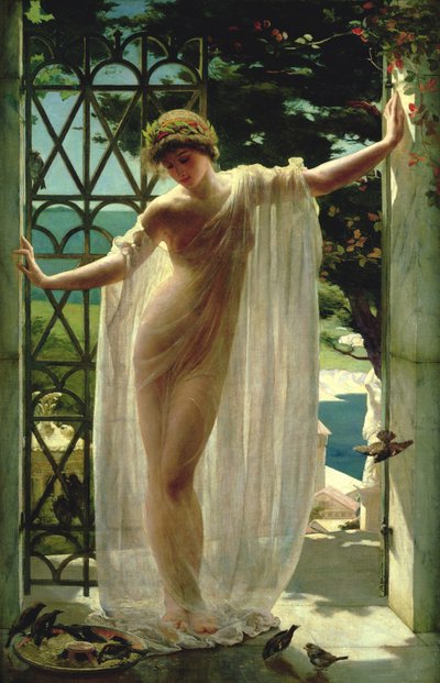 Lesbia by John Reinhard Weguelin