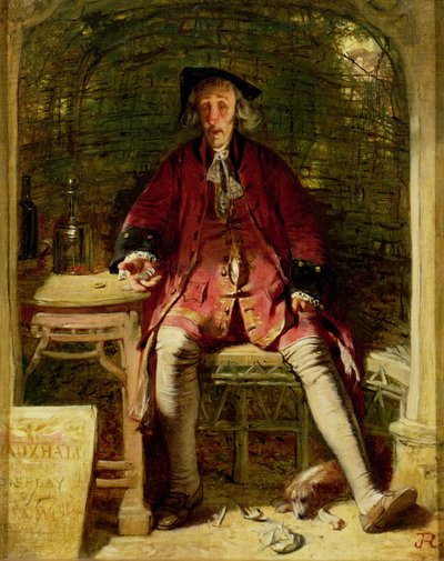 The Old Showman, Vauxhall Gardens by John Ritchie