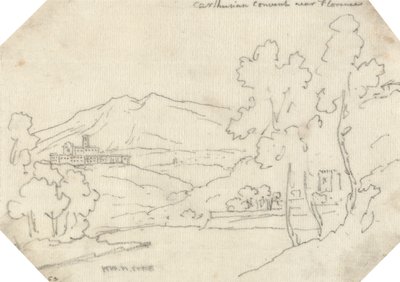 Carthusian Convent near Florence by John Robert Cozens
