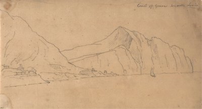 Coast of Genoa Towards Lerici by John Robert Cozens