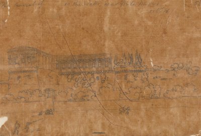 Convent near Ponte Nuovo, October 16 by John Robert Cozens
