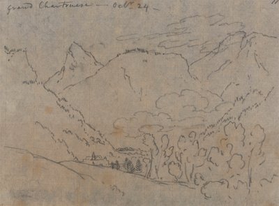 Grand Chartreuse, October 24 by John Robert Cozens