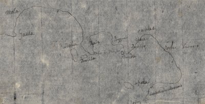 Gulf of Naples Map by John Robert Cozens