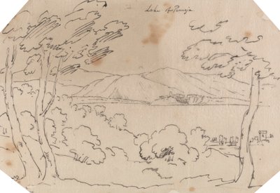 Lake of Perugia by John Robert Cozens