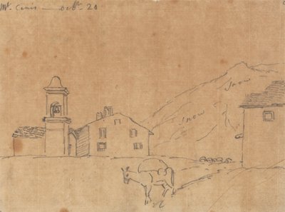 Mont Cenis, October 20 by John Robert Cozens