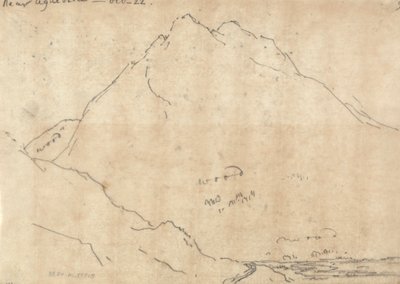 Near Aiguebelle by John Robert Cozens