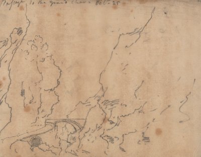 Passage to the Grand Chartreuse by John Robert Cozens