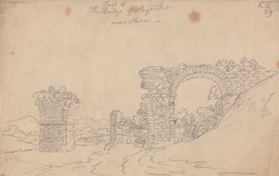 The Bridge of Augustus near Narni by John Robert Cozens